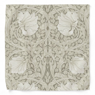 Pimpernel Ivory, William Morris Bandana