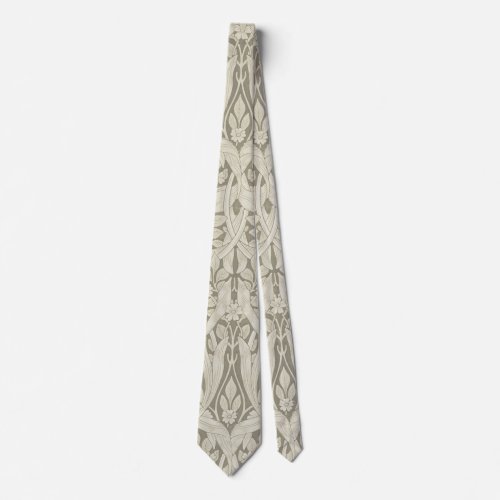 Pimpernel Ivory William Morris Neck Tie