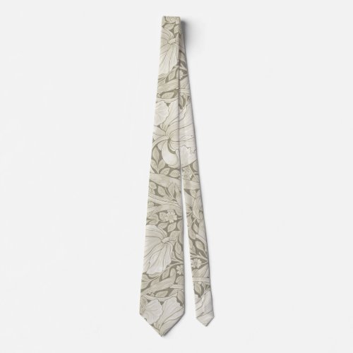 Pimpernel Ivory William Morris Neck Tie