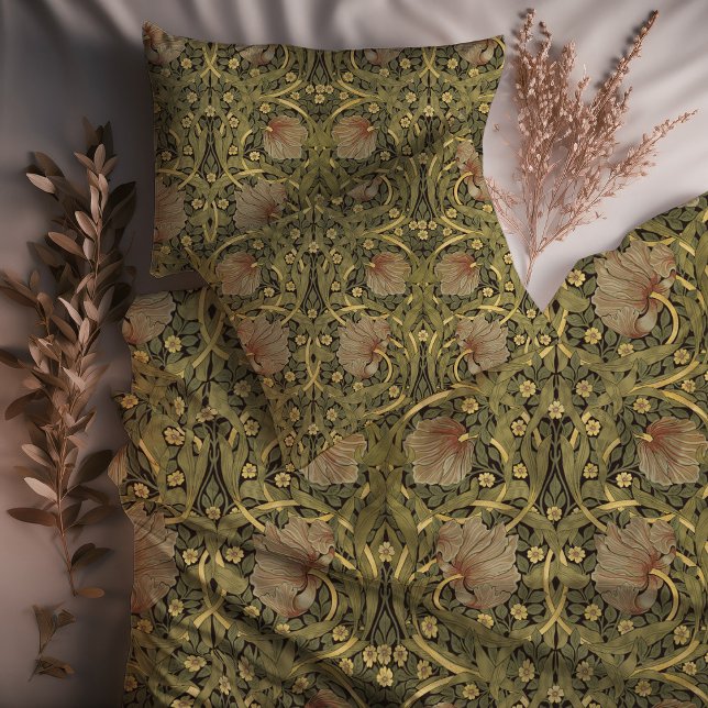 Pimpernel Lush Green & Yellow Gold William Morris Duvet Cover (Creator Uploaded)