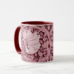 Pimpernel Maroon, William Morris Mug