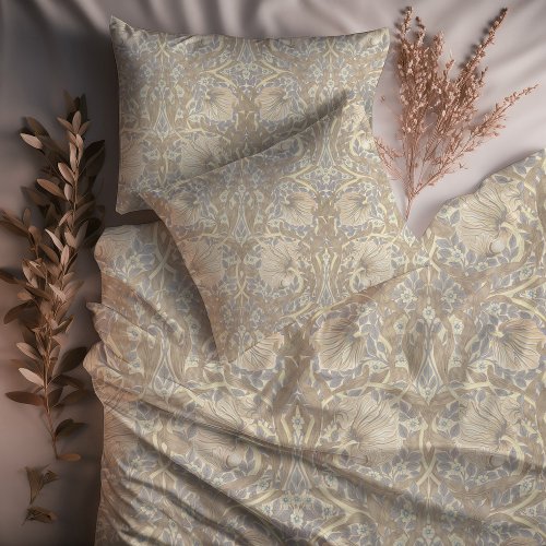 Pimpernel Muted Gold  Pale Straw William Morris Duvet Cover