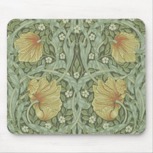 Pimpernel Pattern by William Morris Mouse Pad