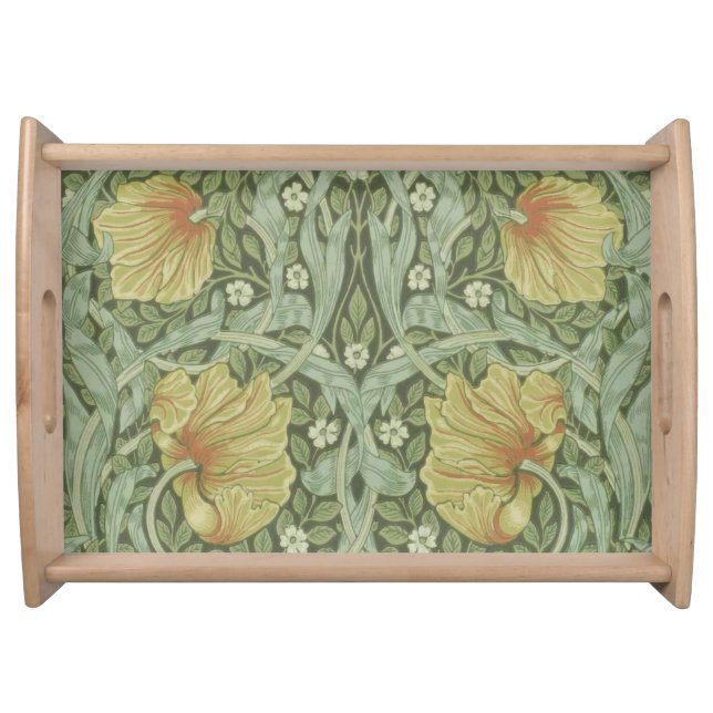 Pimpernel Pattern (by William Morris) Serving Tray (Front)