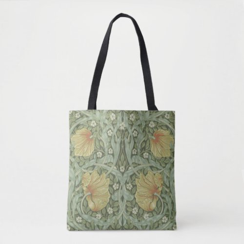 Pimpernel Pattern by William Morris Tote Bag