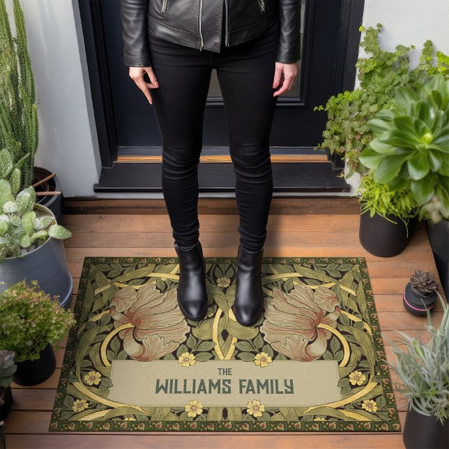 Pimpernel Pattern Doormat William Morris Vintage (Creator Uploaded)