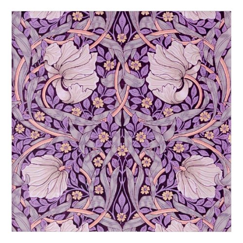 Pimpernel Purple William Morris Acrylic Print