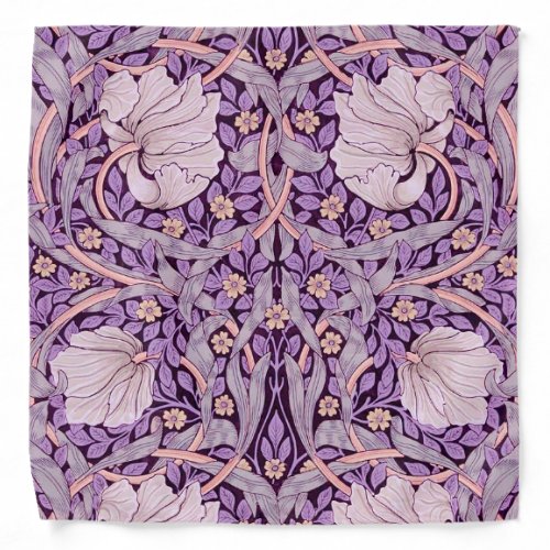 Pimpernel Purple William Morris Bandana