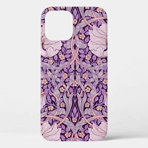 Pimpernel Purple William Morris iPhone 12 Case