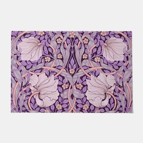 Pimpernel Purple William Morris Doormat