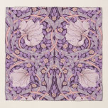Pimpernel Purple, William Morris Scarf<br><div class="desc">William Morris (24 March 1834 – 3 October 1896) was a British textile designer, poet, novelist, translator, and socialist activist associated with the British Arts and Crafts Movement. He was a major contributor to the revival of traditional British textile arts and methods of production. His literary contributions helped to establish...</div>