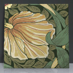 Pimpernel Seamless 10 of 12 Faux Gold & Sage Green Ceramic Tile<br><div class="desc">Set Item 10 of 12 Tiles - Embrace the timeless beauty of the Arts and Crafts Movement with this elegant set of 12 unique ceramic tiles, showcasing the famous Pimpernel Pattern by William Morris. Cast in calming shades of Warm Yellow, Faux Gold and Sage Green, these tiles reflect the iconic...</div>