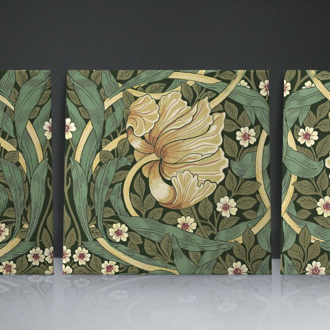 Pimpernel Seamless 1/2 William Morris Arts Crafts Ceramic Tile (Creator Uploaded)