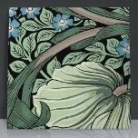 Pimpernel Seamless 1 of 12 Sage Green Blue Ceramic Tile<br><div class="desc">Set Item 1 of 12 Tiles - Embrace the timeless beauty of the Arts and Crafts Movement with this elegant set of 12 unique ceramic tiles, showcasing the famous Pimpernel Pattern by William Morris. Cast in calming shades of sage green and dusty blue, these tiles reflect the iconic design ethos...</div>