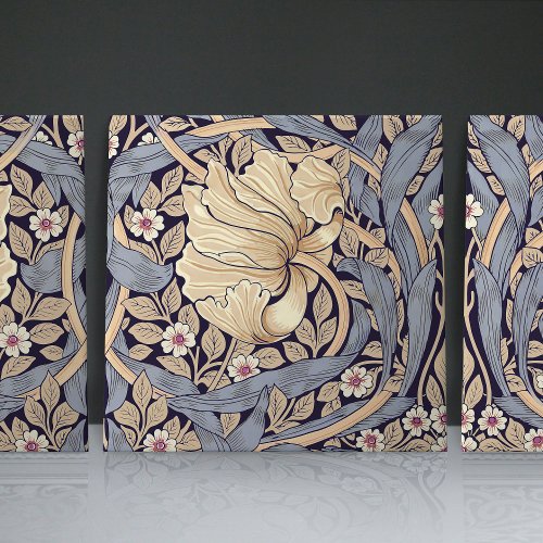 Pimpernel Seamless 22 William Morris Arts Crafts Ceramic Tile
