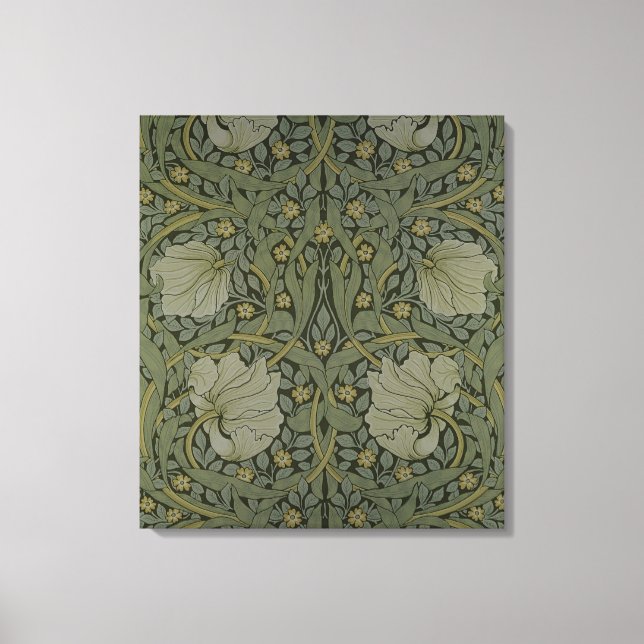 'Pimpernel' wallpaper design, 1876 Canvas Print (Front)
