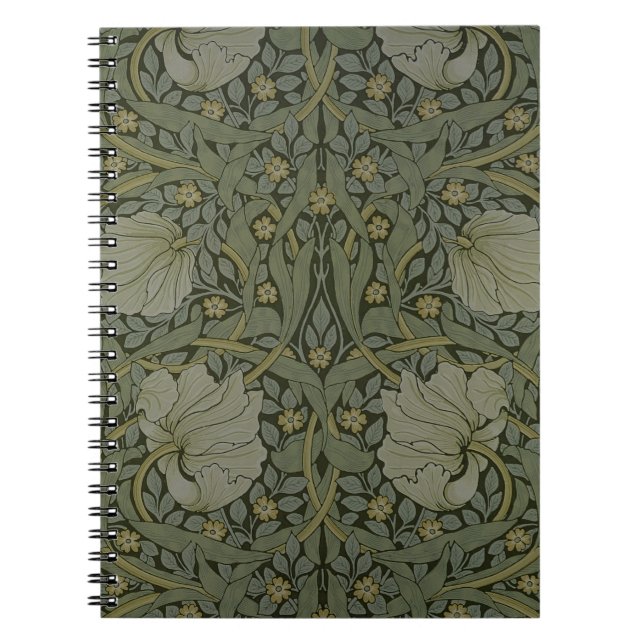 'Pimpernel' wallpaper design, 1876 Notebook (Front)