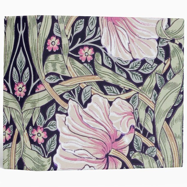 Pimpernel, William Morris 3 Ring Binder (Front/Spine)