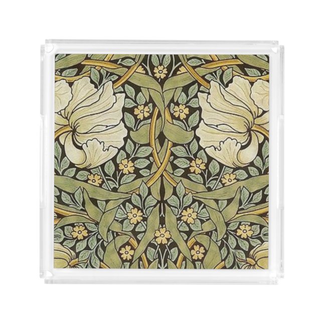 Pimpernel William Morris Acrylic Tray (Front)