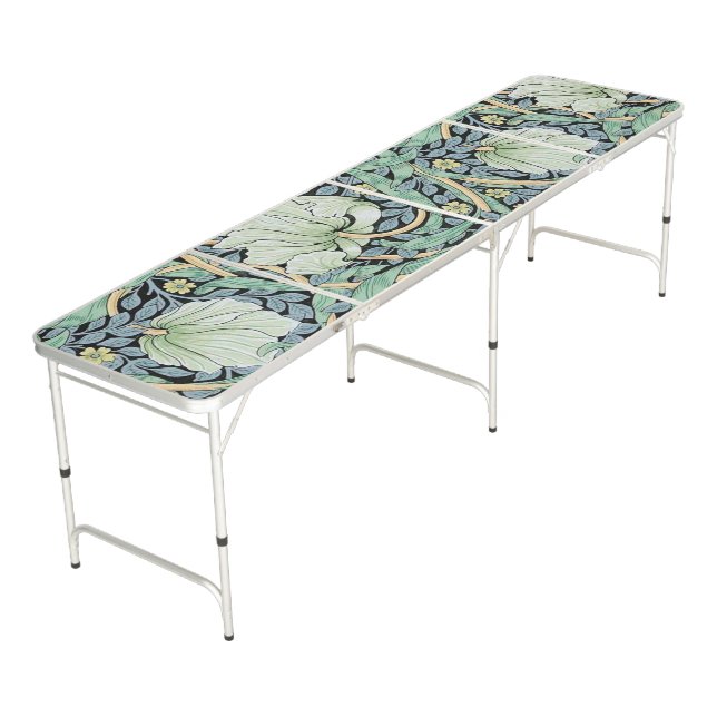 Pimpernel, William Morris Beer Pong Table (Angled)