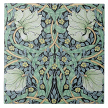William Morris Reproduction Decorative Ceramic wall tile Fireplace 1022 