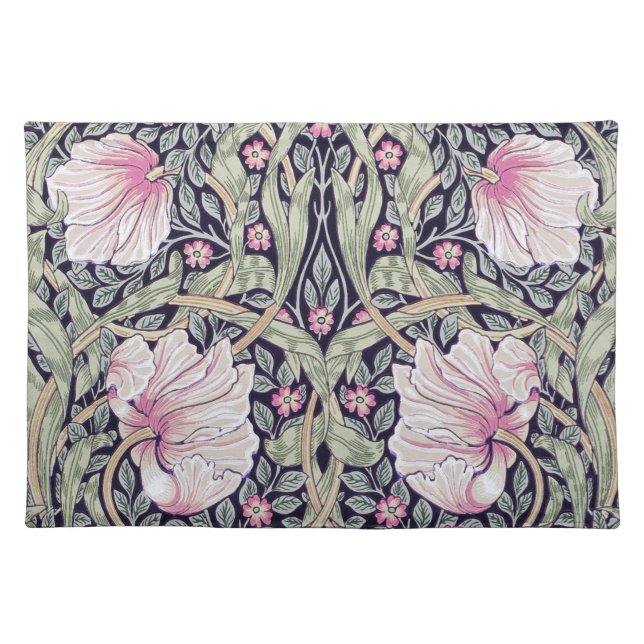 Pimpernel, William Morris Cloth Placemat (Front)