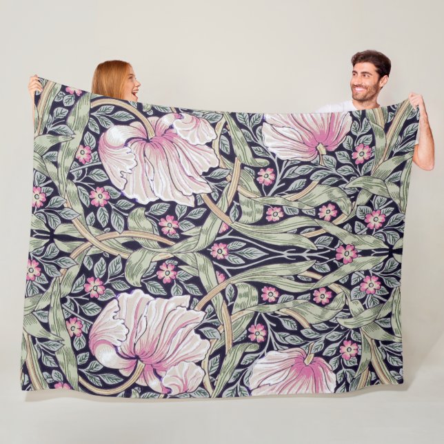 Pimpernel, William Morris Fleece Blanket (In Situ)