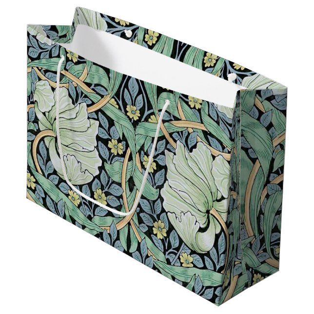 Pimpernel, William Morris Large Gift Bag (Front Angled)