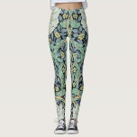 Pimpernel, William Morris Leggings<br><div class="desc">William Morris (24 March 1834 – 3 October 1896) was a British textile designer, poet, novelist, translator, and socialist activist associated with the British Arts and Crafts Movement. He was a major contributor to the revival of traditional British textile arts and methods of production. His literary contributions helped to establish...</div>