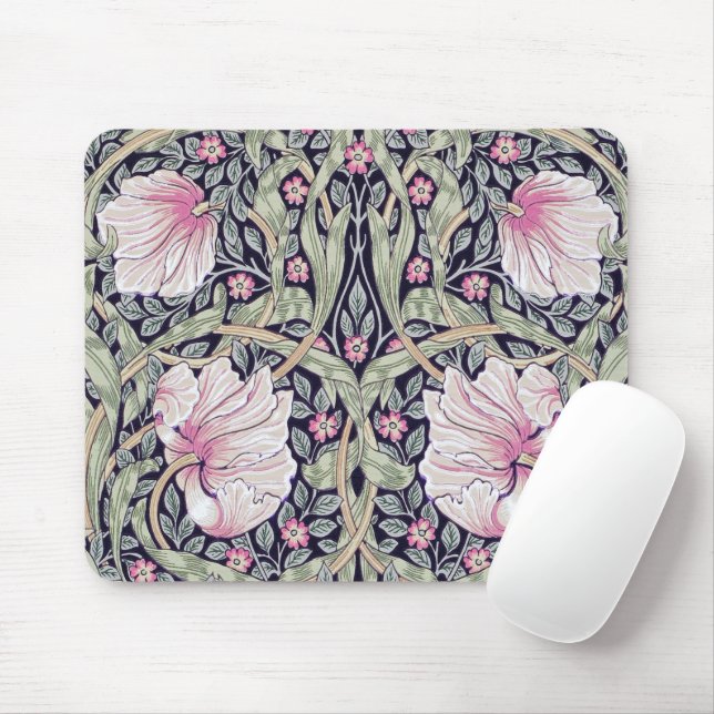 Pimpernel, William Morris Mouse Pad (With Mouse)