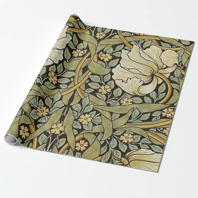 Pimpernel William Morris Wrapping Paper | Zazzle