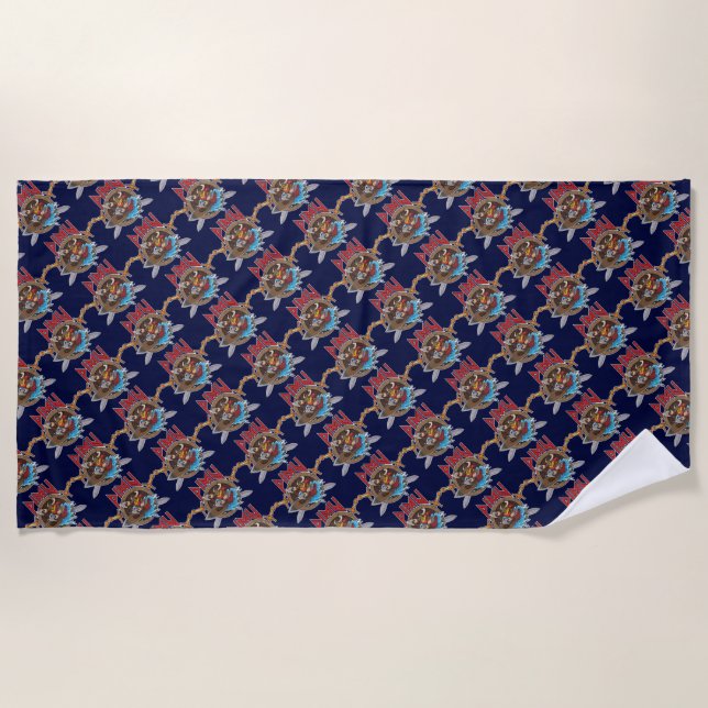 Pimu Beach Towel (Front)