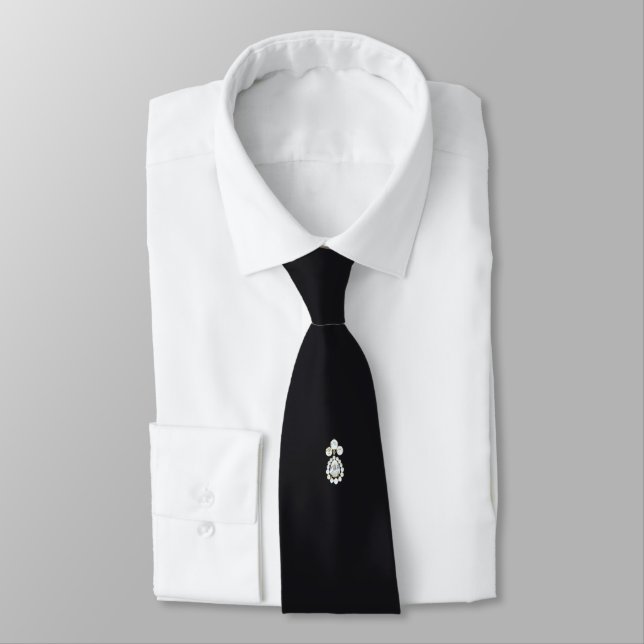 Pin – Brooch – Anstecker Krawattennadel – Badge Neck Tie (Tied)