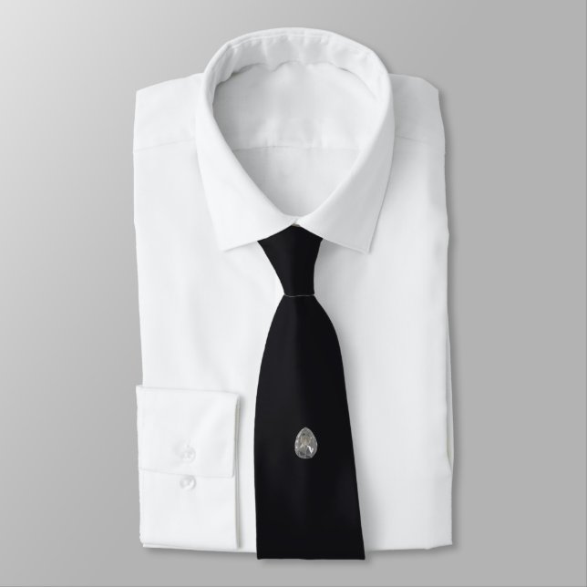 Pin – Brooch – Anstecker– Sancy Diamond – Diamant Neck Tie (Tied)