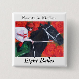 Pin/Brooch Eight Belles Memorial Button