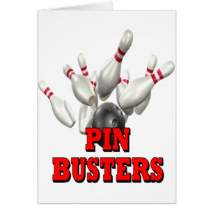 Pin Busters Bowling Cards