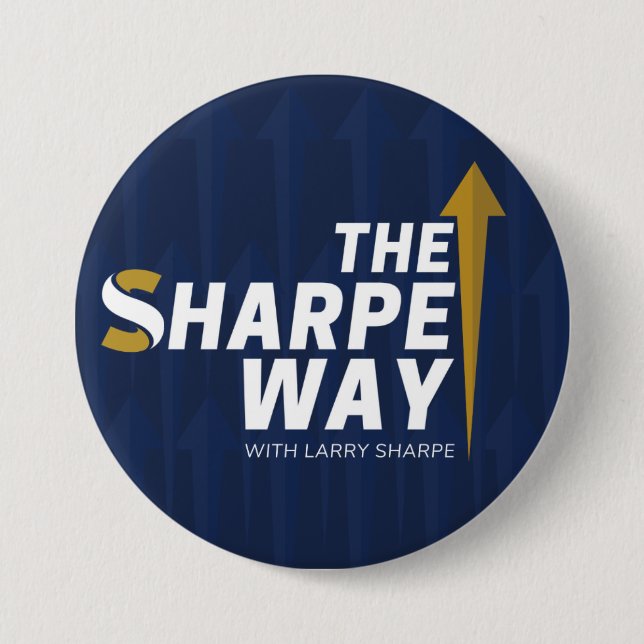 Pin/Button - Sharpe Way Button (Front)