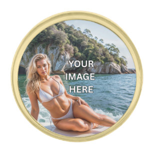 PIN! 📌 Custom Lapel Pin – Add Image or Text