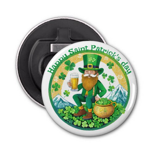 Pin Feliz da de San Patricio St Patricks day bu Bottle Opener