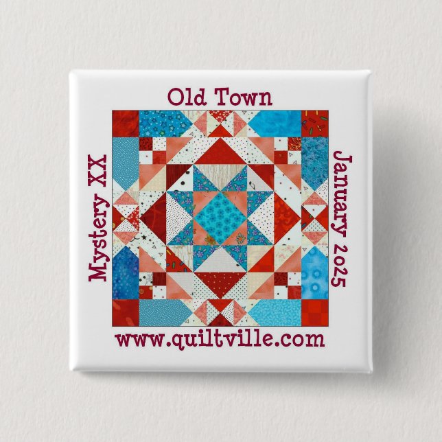 Pin for Old Town mystery (Front)