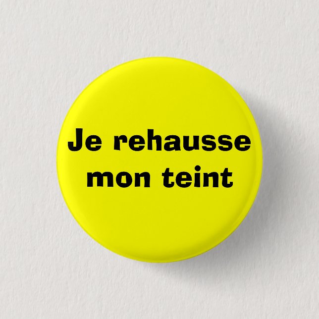 Pin jaune serin (Front)