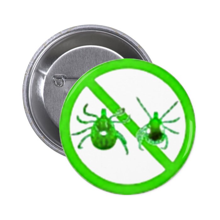 Pin, Lyme Disease Awareness (Green Ticks)