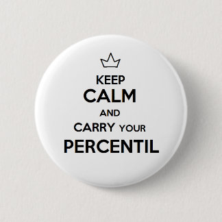 Pin of keep calm percentile