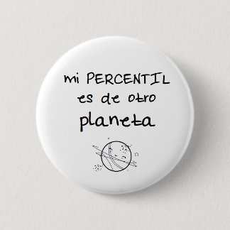 Pin of percentile is of another planet