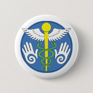 Pin-on Badge - Healing Pinback Button