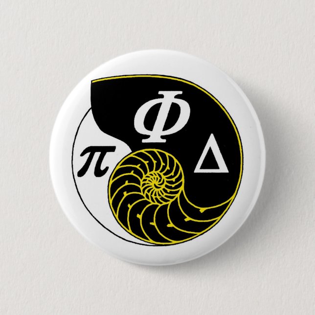 Pin-On Badge - Mathemagicks Pinback Button (Front)