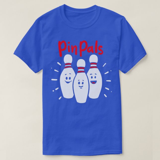 Pin Pals Bowling  T-Shirt (Design Front)