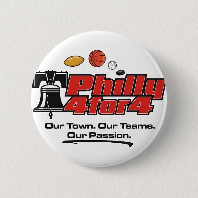 Pin - Philly 4 for 4 (Front)