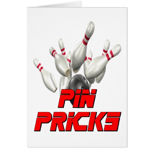 Pin Pricks Bowling Cards (Front)