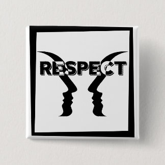 Pin reivindicativo de respeto entre personas.